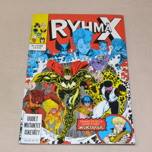 Ryhmä-X 03 - 1988